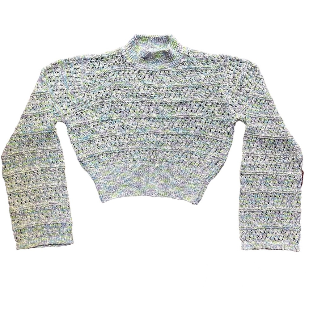 Zara knit crop top loose sleeve size M